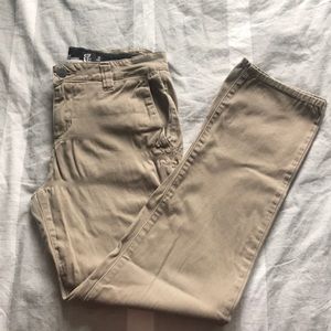 Tan Slim Straight RSQ Chinos